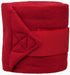 Mustang Polo Wraps for Horses, Set of 4 - 121D2 - Red - 2