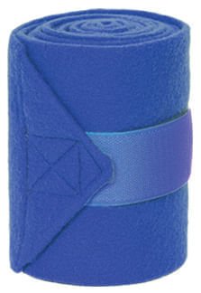 Mustang Polo Wraps for Horses, Set of 4 - 121D3 - Blue - 3