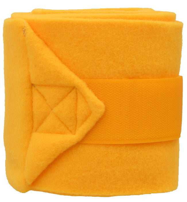 Mustang Polo Wraps for Horses, Set of 4 - 121DA - Orange - 8