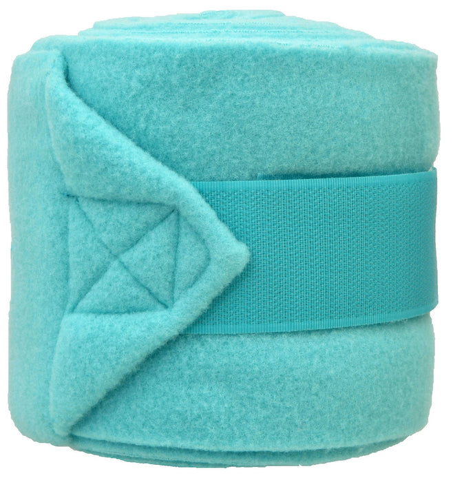 Mustang Polo Wraps for Horses, Set of 4 - 121DD - Turquoise - 10