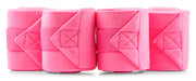 Mustang Polo Wraps for Horses, Set of 4 - 121DE - Hot Pink - 12