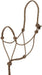 Mustang Premium Nylon Rope Halter - 1211CJ - Black/Tan - 3