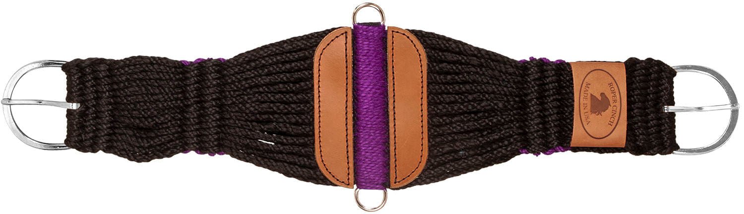 Mustang Roper Cinch, Black - Jeffers - Horse Supplies > Horse Tack > Cinches