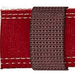 Mustang Western Pattern Print Nylon Off Billet with Keeper for Saddles, 40"L - 1211PD - Red & White Stripes - 1 ct - 8