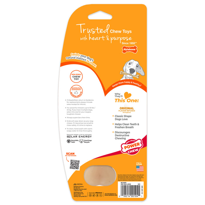 Nylabone Original Bone Dura Chew Power Chew Dog Toy