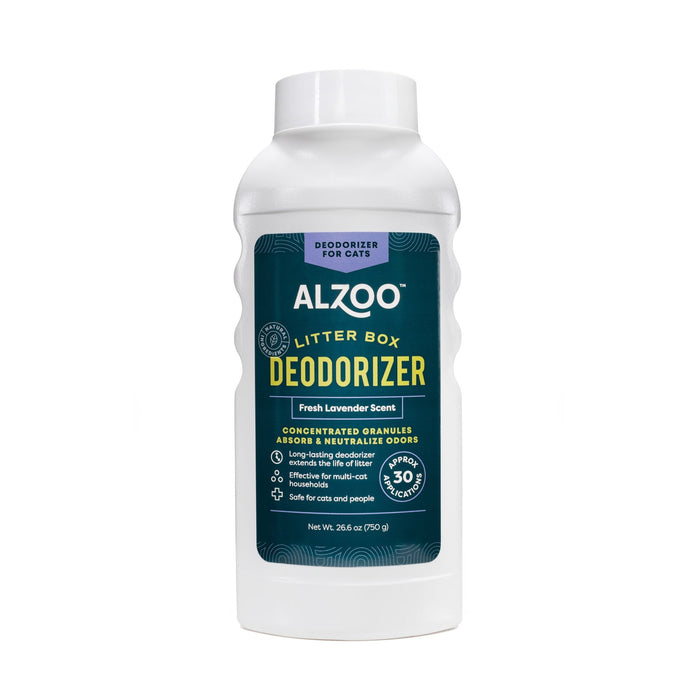 Natural Mineral - Based Concentrated Cat Litter Scented Deodorizer for Odor Control, 26.6 oz - 7VX8 - Fresh Lavender - 12