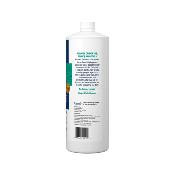 Nature's Defense Fly Repellent Spray - FAD9 - Concentrate - 32 oz - 11
