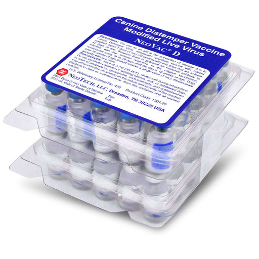 NeoVac D Dog Vaccine (25 x 1ml) - NEO1 - 1ml - 25ct - 1