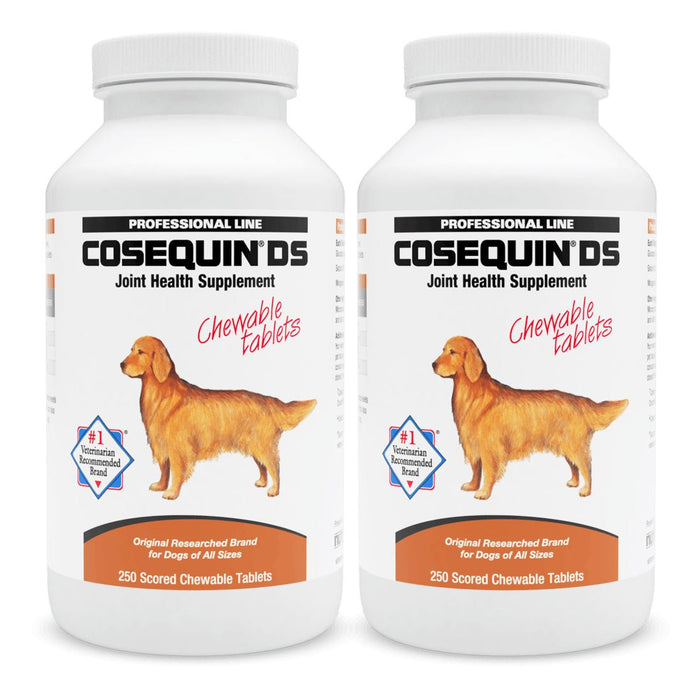 Nutramax Cosequin DS Joint Health with Glucosamine and Chondroitin Supplement for Dogs - 015NM-CDS250-2PK - 250 ct - 2 pk - 7