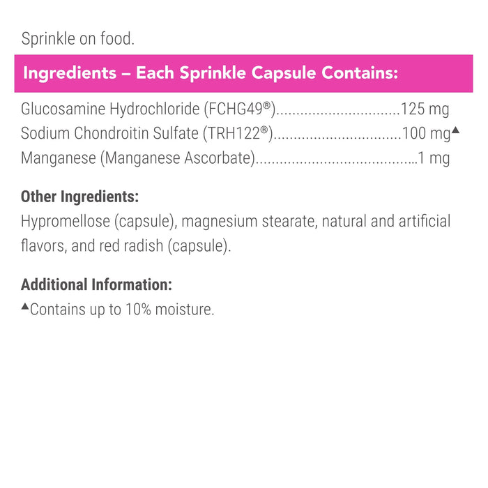 Nutramax Cosequin Joint Health with With Glucosamine and Chondroitin Supplement for Cats, 80 Capsules - 015NM-CAT80 - 80 Capsules - 1 ct - 7