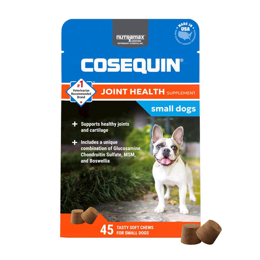 Nutramax Cosequin Mini Plus MSM Professional Line, 45 Soft Chews - 015NM-CQSC45-MSMMP - Brown - 1