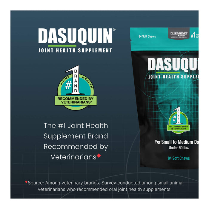 Nutramax Dasuquin for Dogs, Joint Health Supplement, Glucosamine, Chondroitin, ASU and More, Soft Chews - 015NM-LG-150 - Large - 150 count - 12