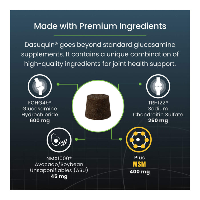 Nutramax Dasuquin for Dogs, Joint Health Supplement, Glucosamine, Chondroitin, ASU, MSM and More, Supports Healthy Joints, Soft Chews - 2FAF-2 - Large - Over 60 lbs - 2 pk (150 ct) - 9