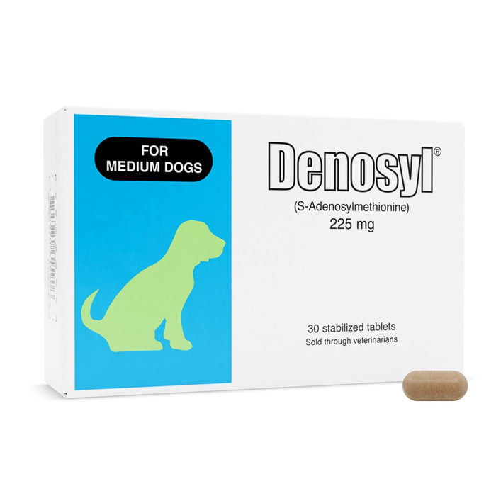 Nutramax Denosyl Liver and Brain Health Supplement - 015NM-SD4 - Dog - 225 mg - 30 ct - 16