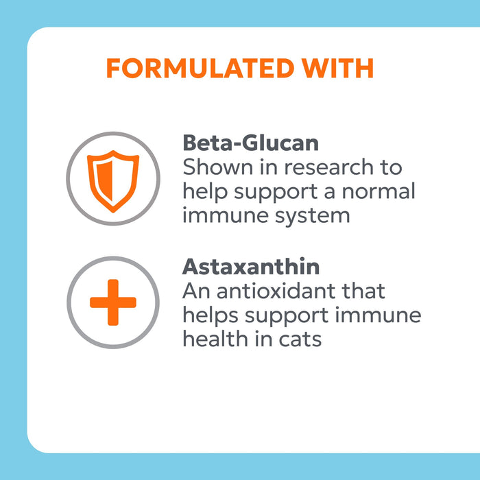 Nutramax Imuquin Immune Health Supplement Powder for Cats, With Beta Glucans, With Astaxanthin, 30 Sprinkle Capsules - 015NM-3000166 - 30 Spinkle Capsules - 4
