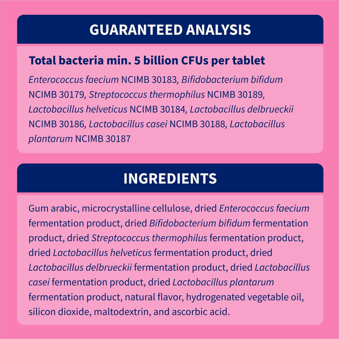 Nutramax Proviable - DC Chew Tablets for Dogs, 60 ct - 015NM-P60 - 6