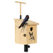 Outdoor Tree Swallow Bird House - BBTC - Black & Wood - 1