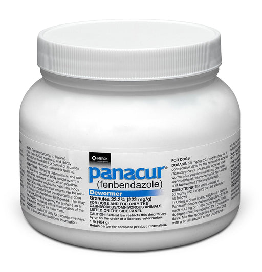 Rx Panacur for Dogs (fenbendazole Granules) 22.2%, 1 lb Economy Tub - 012022-G - 3