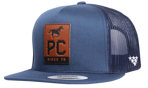 PC Flat Trucker Hat, Navy - PL14O6 - Navy - 1