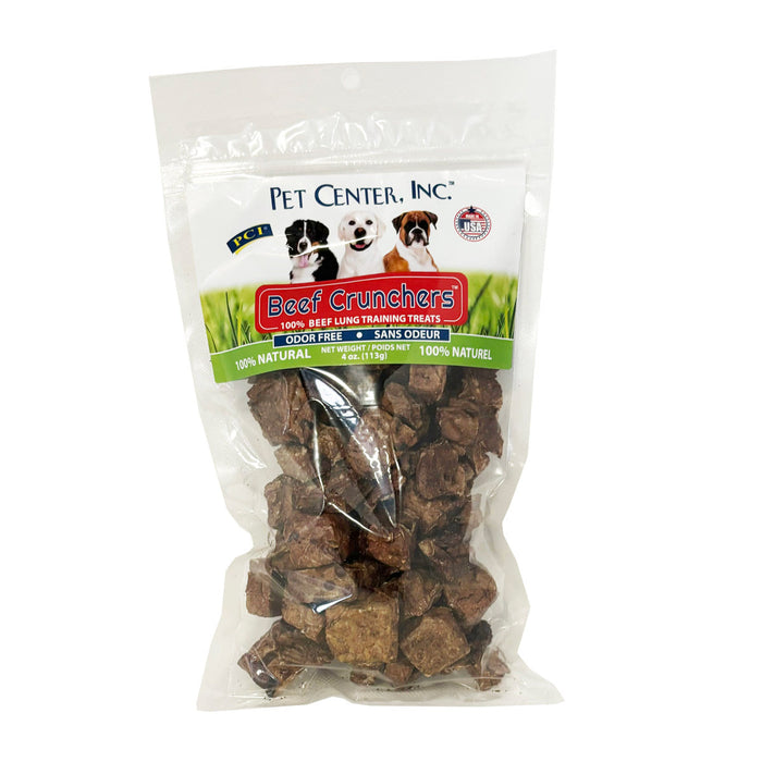 Beef Crunchers Beef Lung Training Treats Color Natural