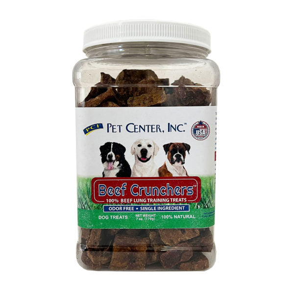 Beef Crunchers Beef Lung Training Treats Color Natural