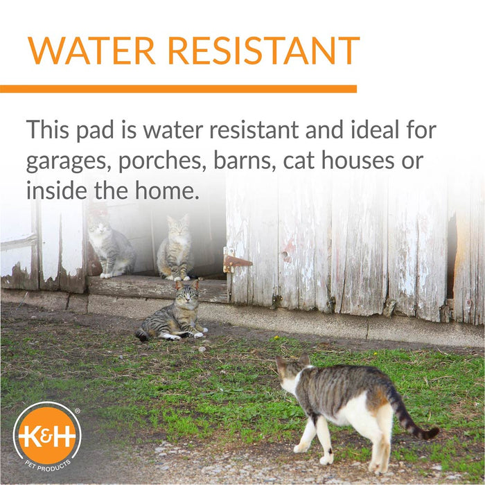 K&H Pet Products Extreme Weather Kitty Pad Petite Tan 9 X 12 Inches Color Brown