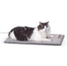K&H Pet Products Thermo-Kitty Mat Heated Cat Bed Color Grey