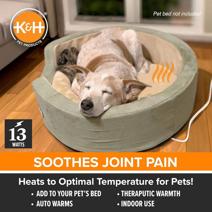 K&H Pet Products Pet Bed Warmer Color Grey