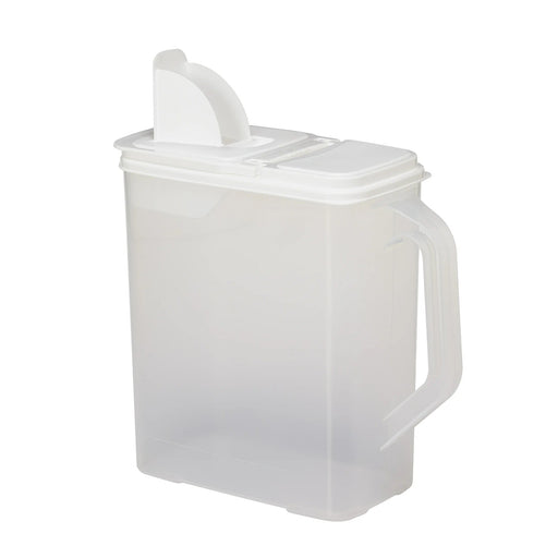 Pet Food Dispenser - BU2B - White Lid / Clear Base - 6 qt - 1 - 1