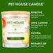 Pet House Candle, 9 oz – Pet Odor Eliminating, Non - Toxic, Long - Lasting, Hand - Poured in USA - PHC2 - Fresh Citrus - 9 oz - 1 ct - 4