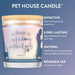 Pet House Candle, 9 oz – Pet Odor Eliminating, Non - Toxic, Long - Lasting, Hand - Poured in USA - PHCJ - Jasmine Lily - 9 oz - 1 ct - 92