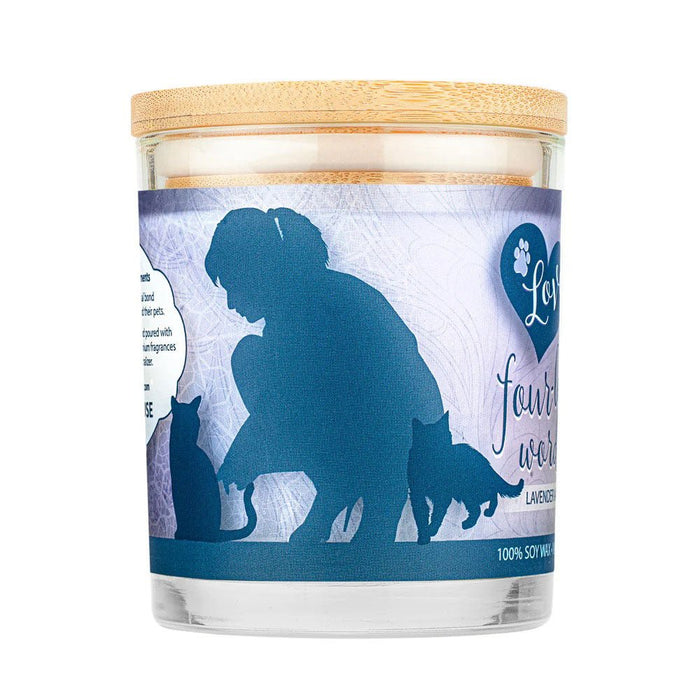 Pet House Candle, 9 oz – Pet Odor Eliminating, Non - Toxic, Long - Lasting, Hand - Poured in USA - PHCK - Vanilla Lavender - 9 oz - 1 ct - 95