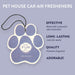 Pet House Car Fresheners, Pet Odor Eliminator, Natural Air Freshener, Non - Toxic Car Scent, Long - Lasting Pet - Friendly Fragrance, 100% Plant - Based, Safe for Dogs & Cats, Made in USA - PHCAJ - Lilac Garden - 1 ct - 24