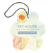 Pet House Car Fresheners, Pet Odor Eliminator, Natural Air Freshener, Non - Toxic Car Scent, Long - Lasting Pet - Friendly Fragrance, 100% Plant - Based, Safe for Dogs & Cats, Made in USA - PHCAQ - Sunwashed Cotton - 1 ct - 47