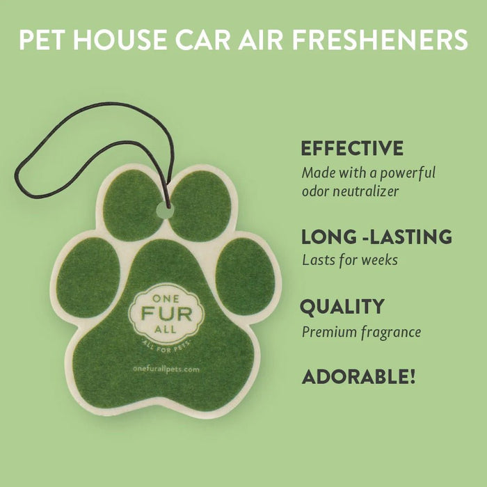 Pet House Car Fresheners, Pet Odor Eliminator, Natural Air Freshener, Non - Toxic Car Scent, Long - Lasting Pet - Friendly Fragrance, 100% Plant - Based, Safe for Dogs & Cats, Made in USA - PHCAE - Bamboo Wintermint - 1 ct - 12
