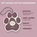 Pet House Car Fresheners, Pet Odor Eliminator, Natural Air Freshener, Non - Toxic Car Scent, Long - Lasting Pet - Friendly Fragrance, 100% Plant - Based, Safe for Dogs & Cats, Made in USA - PHCAH - Lavender Green Tea - 1 ct - 20