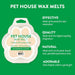 Pet House Wax Melts – 100% Natural Plant - Based, Odor - Eliminating, Paw - Shaped, Pet - Friendly - PHCB8 - Gingerbread Cookies - 3 oz - 33