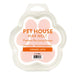 Pet House Wax Melts – 100% Natural Plant - Based, Odor - Eliminating, Paw - Shaped, Pet - Friendly - PHCBD - Caramel Latte - 3 oz - 42