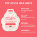 Pet House Wax Melts – 100% Natural Plant - Based, Odor - Eliminating, Paw - Shaped, Pet - Friendly - PHCBE - Cherry Crumble - 3 oz - 45