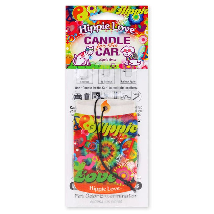 Pet Odor Exterminator Car Hanger - SPTFN - Hippie Love - 6