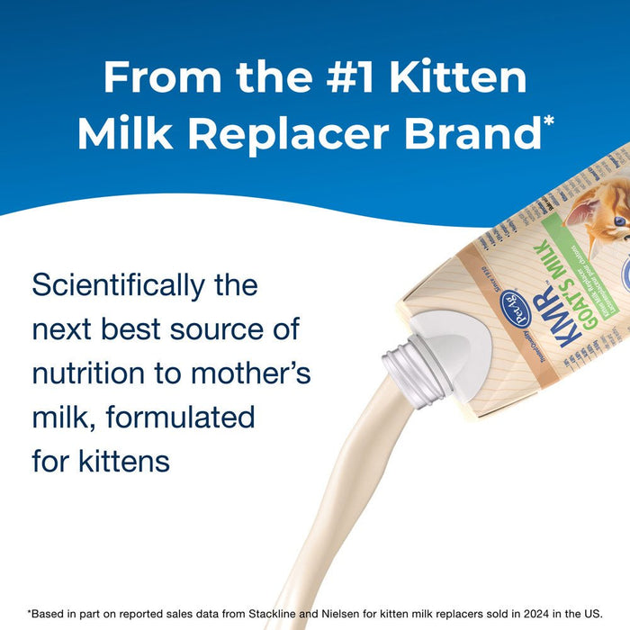 PetAg Goats Milk KMR Liquid Kitten Milk Replacer Ready - to - Feed Formula, 16 oz - B7ZW - Liquid - 16 oz - 1 - 7