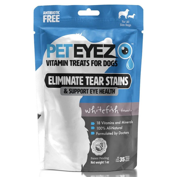 PetEyez Vitamin Treats for Dog Eye Health - EY215 - Whitefish - 1 oz - 35+ - 13