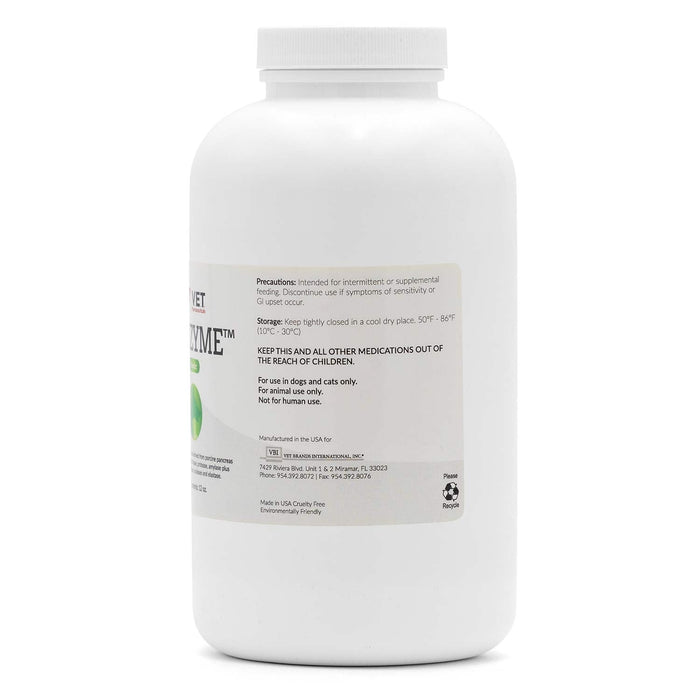 PETIZYME Digestive Aid Powder for Dogs and Cats, 12 oz - 015VET-10519 - Tan - 12oz - Pork - 3