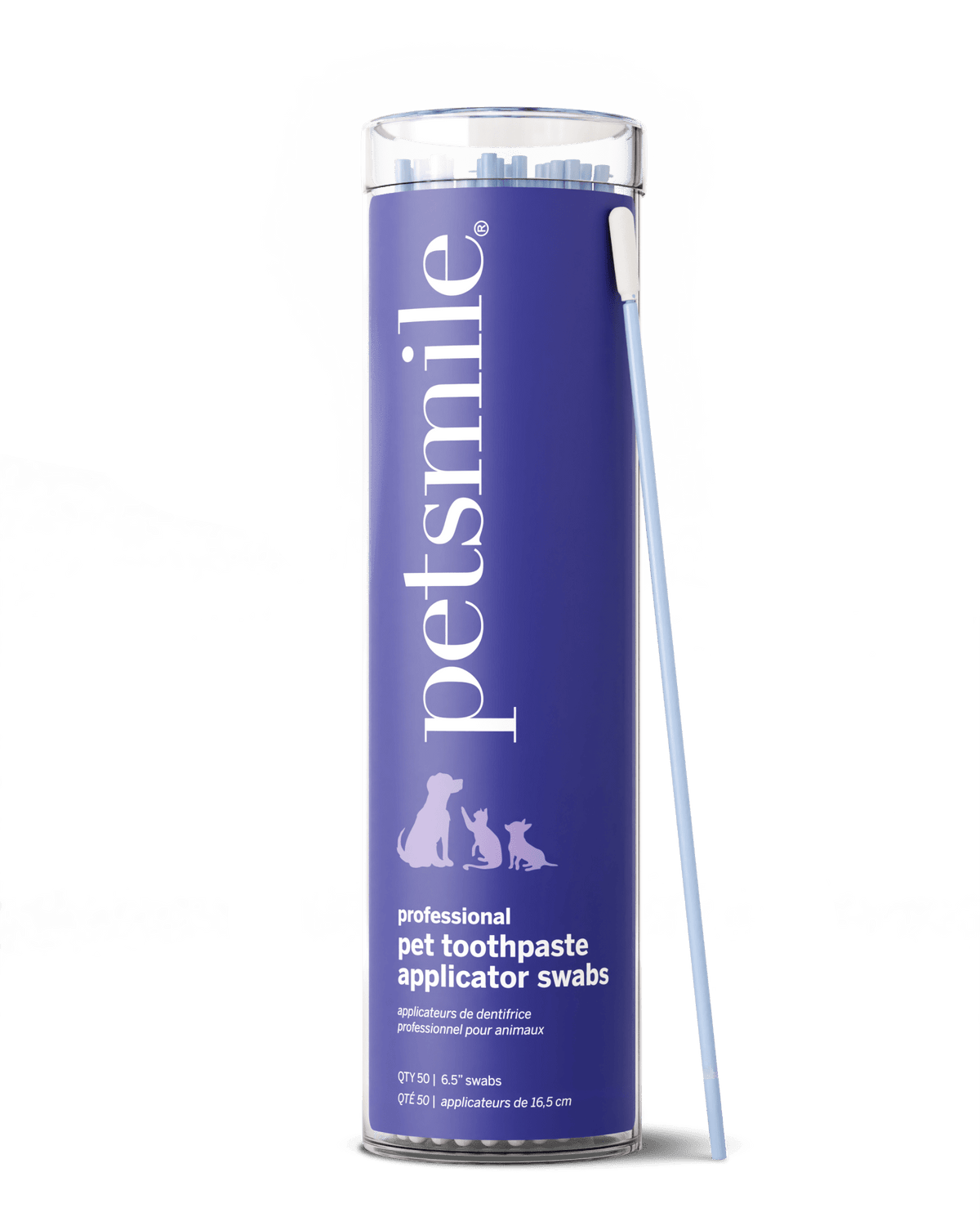 Petsmile Professional Pet Toothpaste Applicator Swabs, 50 count ...