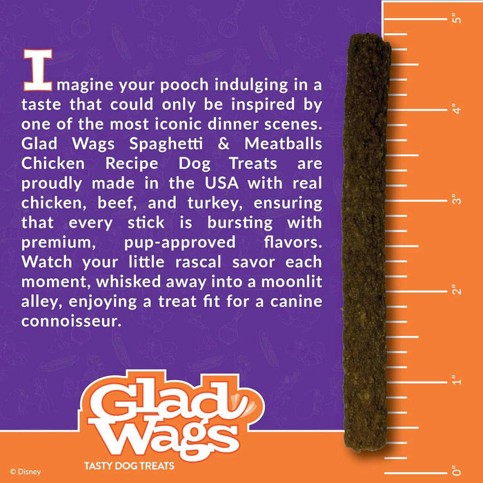 Disney Glad Wags 12oz Flavor Spaghetti & Meatballs