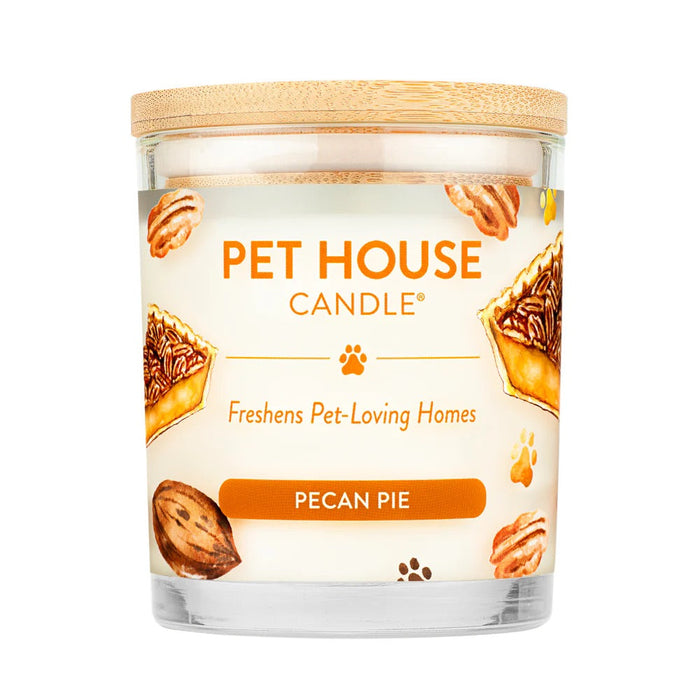 Pet House Candle, 9 oz – Pet Odor Eliminating, Non-Toxic, Long-Lasting, Hand-Poured in USA