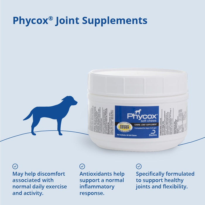 Phycox Canine Joint Support Soft Chews - 015PSPC-08050 - 60 ct - 9
