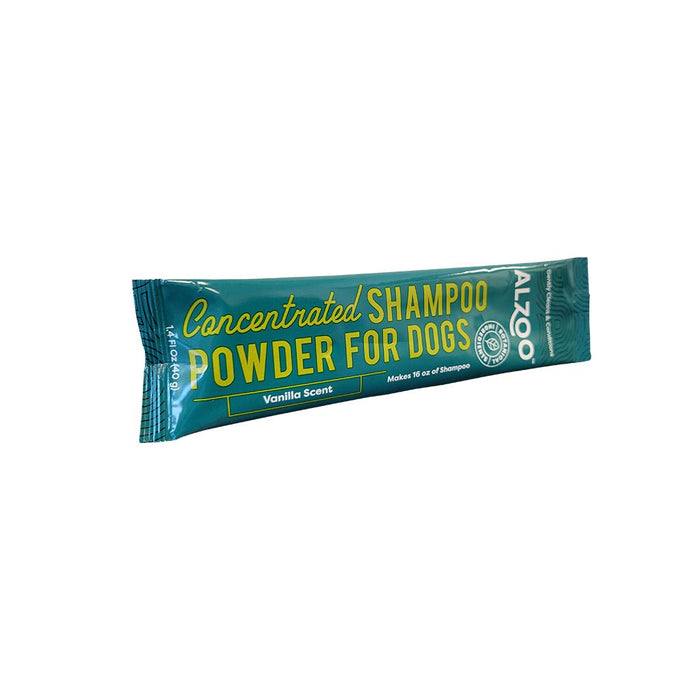 Plant - Based Concentrated Dog Shampoo Powder Kit & Refillable Pouches, 40g (16 oz) - 7VXL - Refill Shampoo Pouch - 40g (16 oz) - Sensitive Skin - 7
