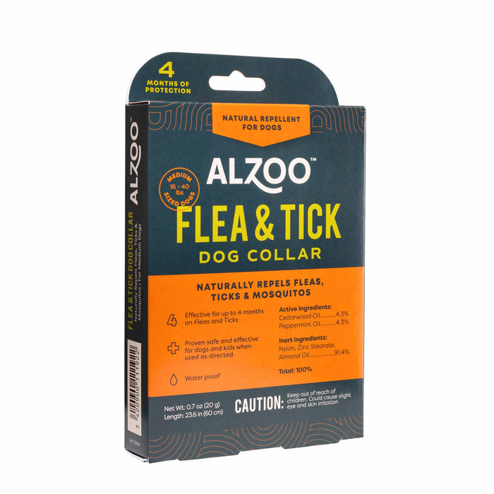 Plant - Based Flea & Tick Dog Collar - 7VWA - Medium - 10