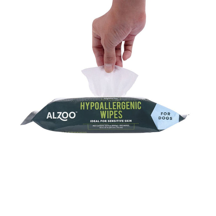 Plant - Based Hypoallergenic Grooming Wipes for Dogs, 100 ct - 7VXJ - 2